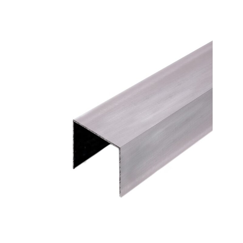 Metallshop - VA-U-Profil 25 x 25 x 1,5 mm, L=3000 mm, Kantenschutz ge,  112,62 €