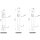 Locinox Langschildpaar für Einsteckschlösser Edelstahl 3020-HYB-A2